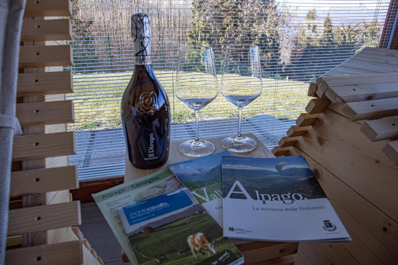 Maison Faganello Chalet Tambre dʼAlpago エクステリア 写真